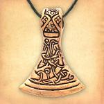 Bronze Celtic Axehead Pendant - PBZ-165