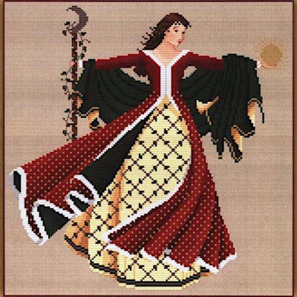 Dance of the Winter Solstice Cross Stitch Pattern - SWW-408