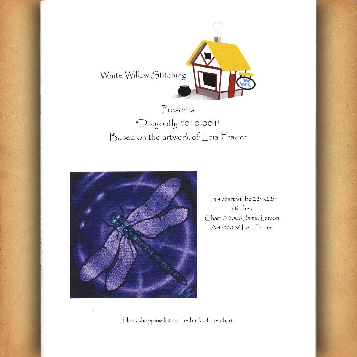 Dragonfly Cross Stitch Pattern - SIW-004 picture