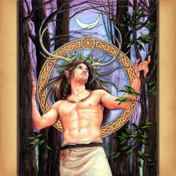 Cernunnos Cross Stitch Pattern - SHW-856 picture