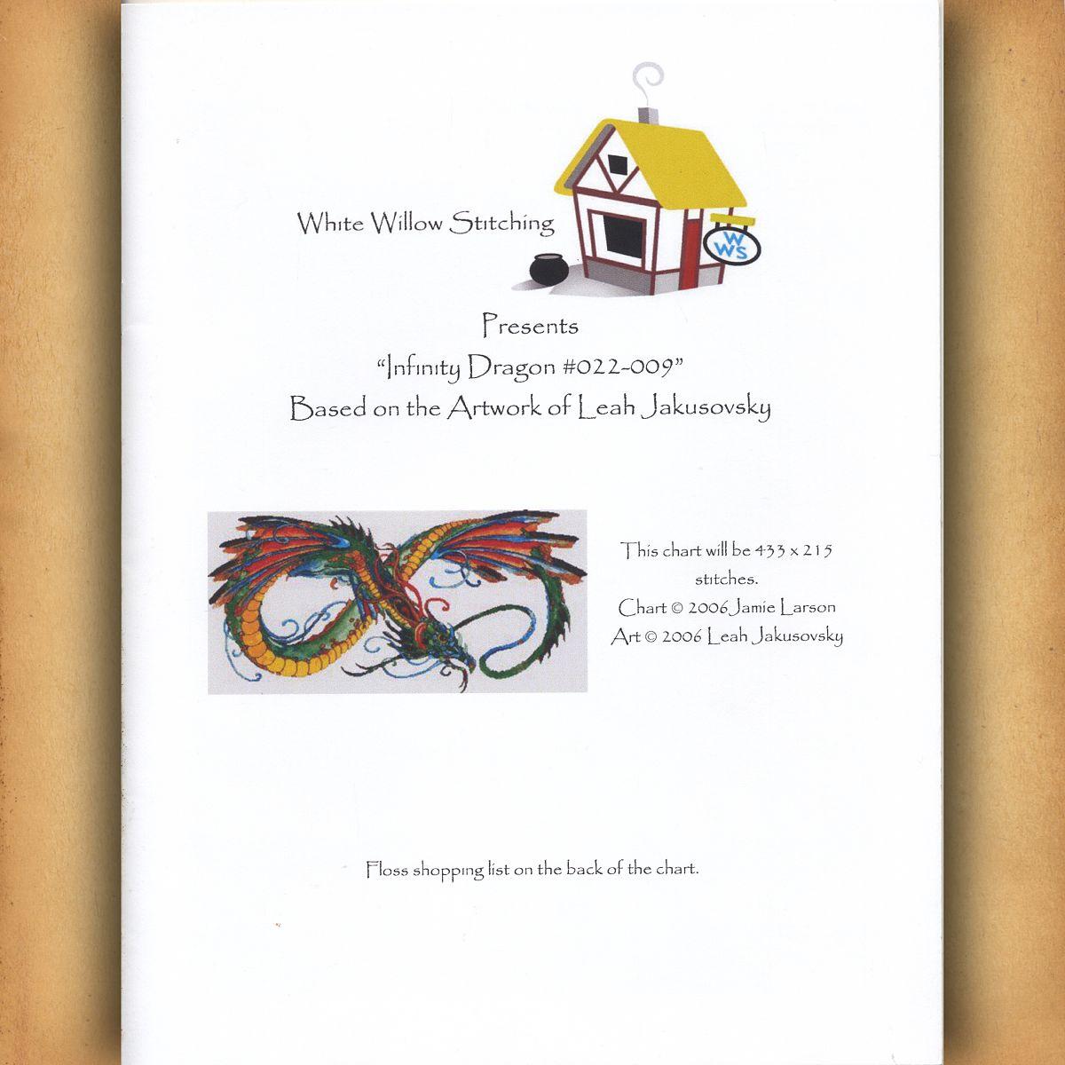 "Infinity Dragon" Cross Stitch Pattern - SIW-009 picture