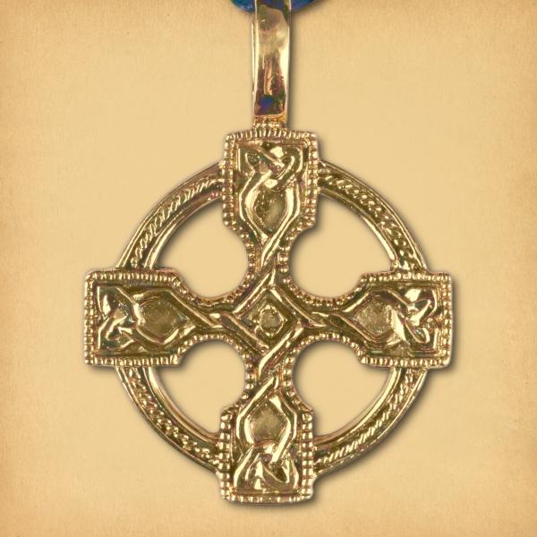 Bronze Celtic Cross Pendant - PBZ-720