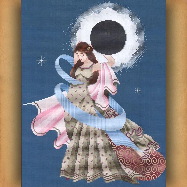Dance of the Total Eclipse Cross Stitch Pattern - SWW-413