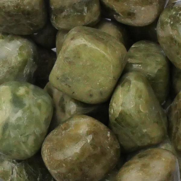 Vesuvianite Tumbled Gemstones - CRY-VES picture