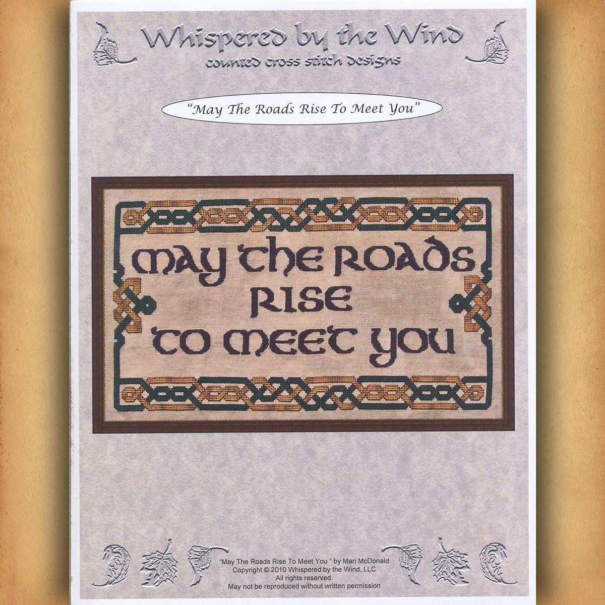 "May the Roads Rise to Meet You" Cross Stitch Pattern - SWW-461 picture