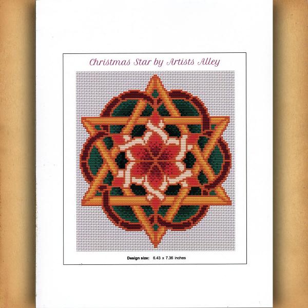 Christmas Star Cross Stitch Pattern - SIA-479 picture