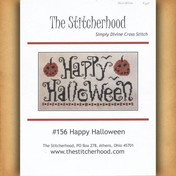 "Happy Halloween" Cross Stitch Pattern - SIS-156 picture