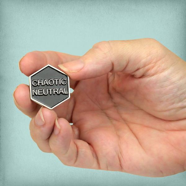 Chaotic Neutral Enamel Pin - PIN-056 picture