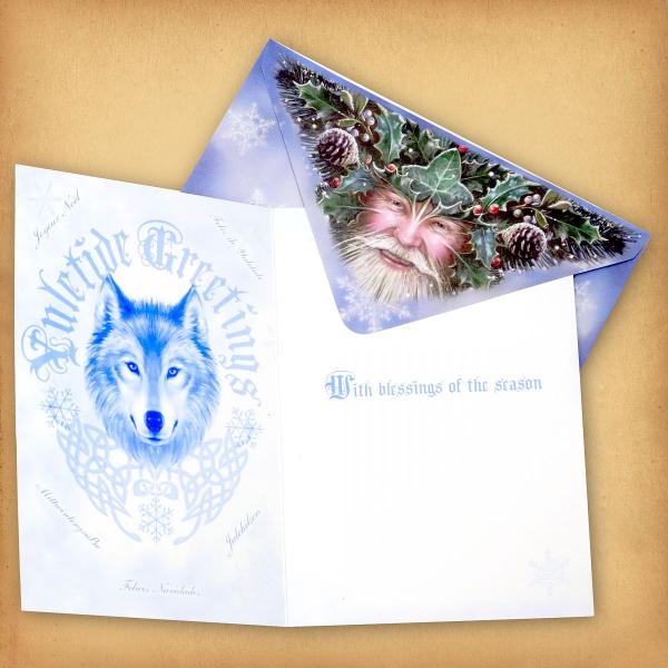 Winter Guardians Yule Card - CRD-AN48 picture