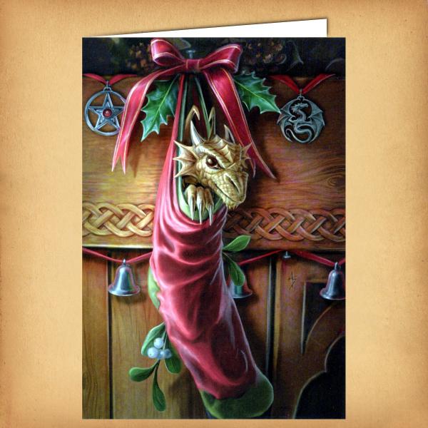 Magical Arrival Yule Card - CRD-AN14