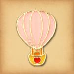 Hot Air Balloon Enamel Pin - PIN-082