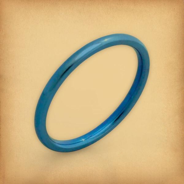 Narrow Blue Ring - RST-A102