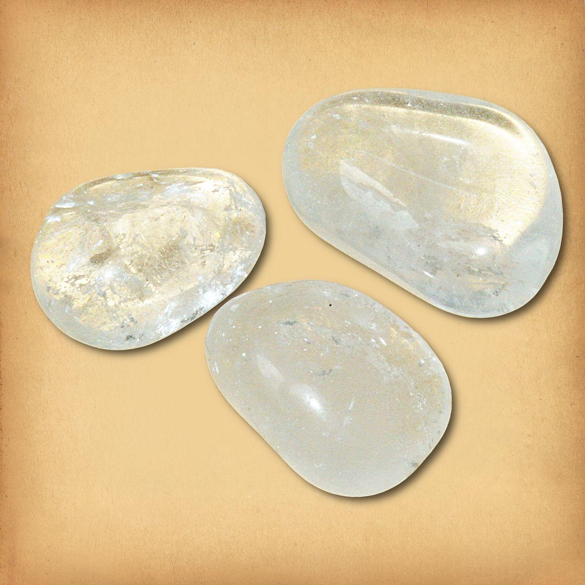 Clear Quartz Tumbled Gemstones - CRY-CQZ picture