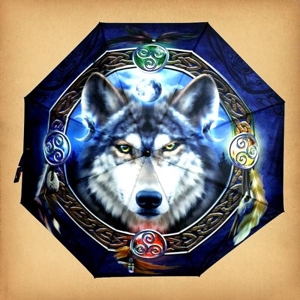 Celtic Wolf Guide Umbrella - UMB-010 picture