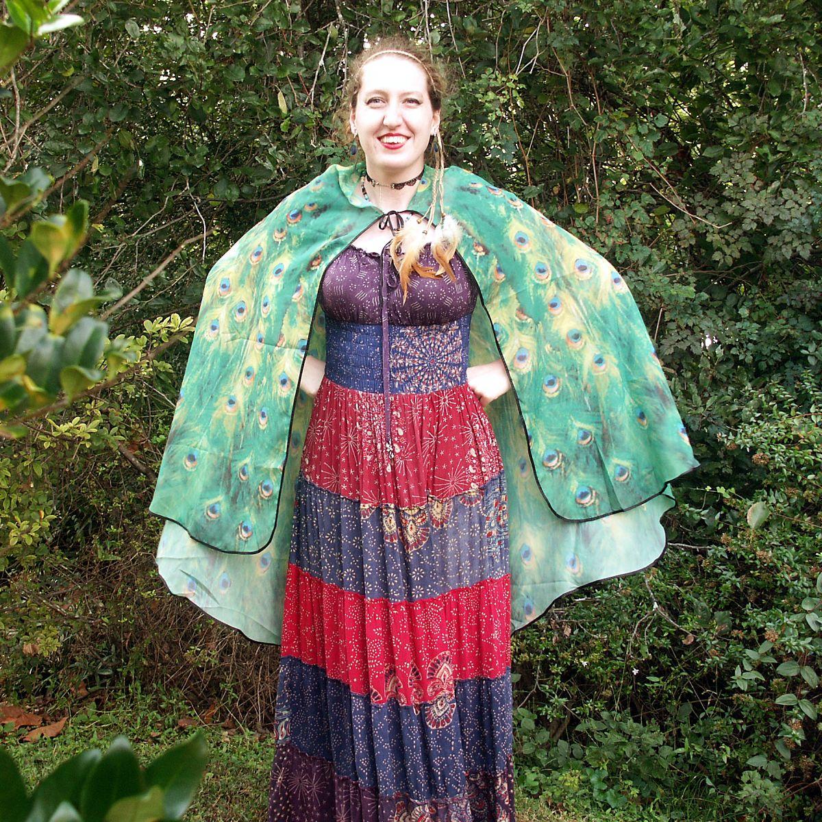 Peacock Feather Fairy Wings - WNG-PEA picture