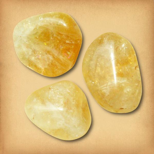 Citrine Tumbled Gemstones - CRY-CIT picture