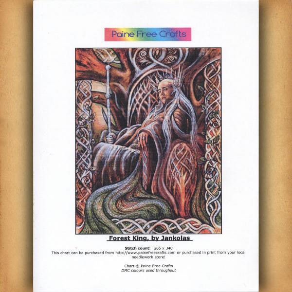 Forest King Cross Stitch Pattern - SIP-768 picture