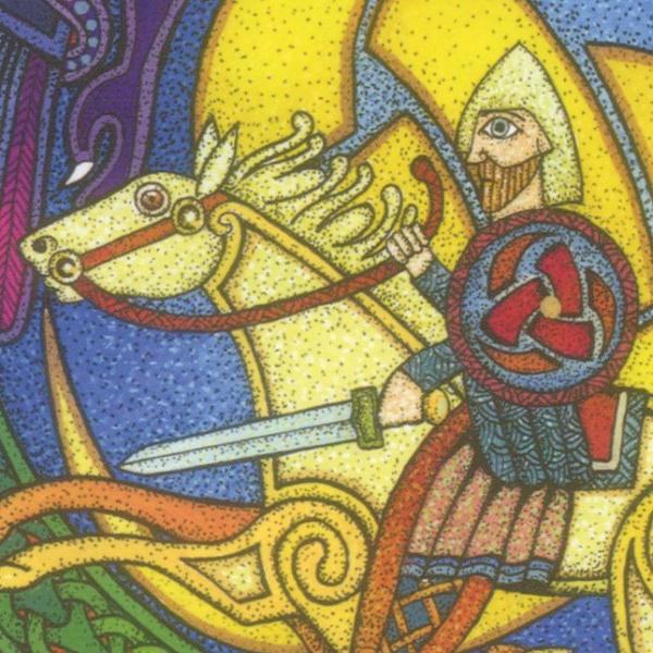 Fierce Odin Greeting Card - CRD-CD17 picture
