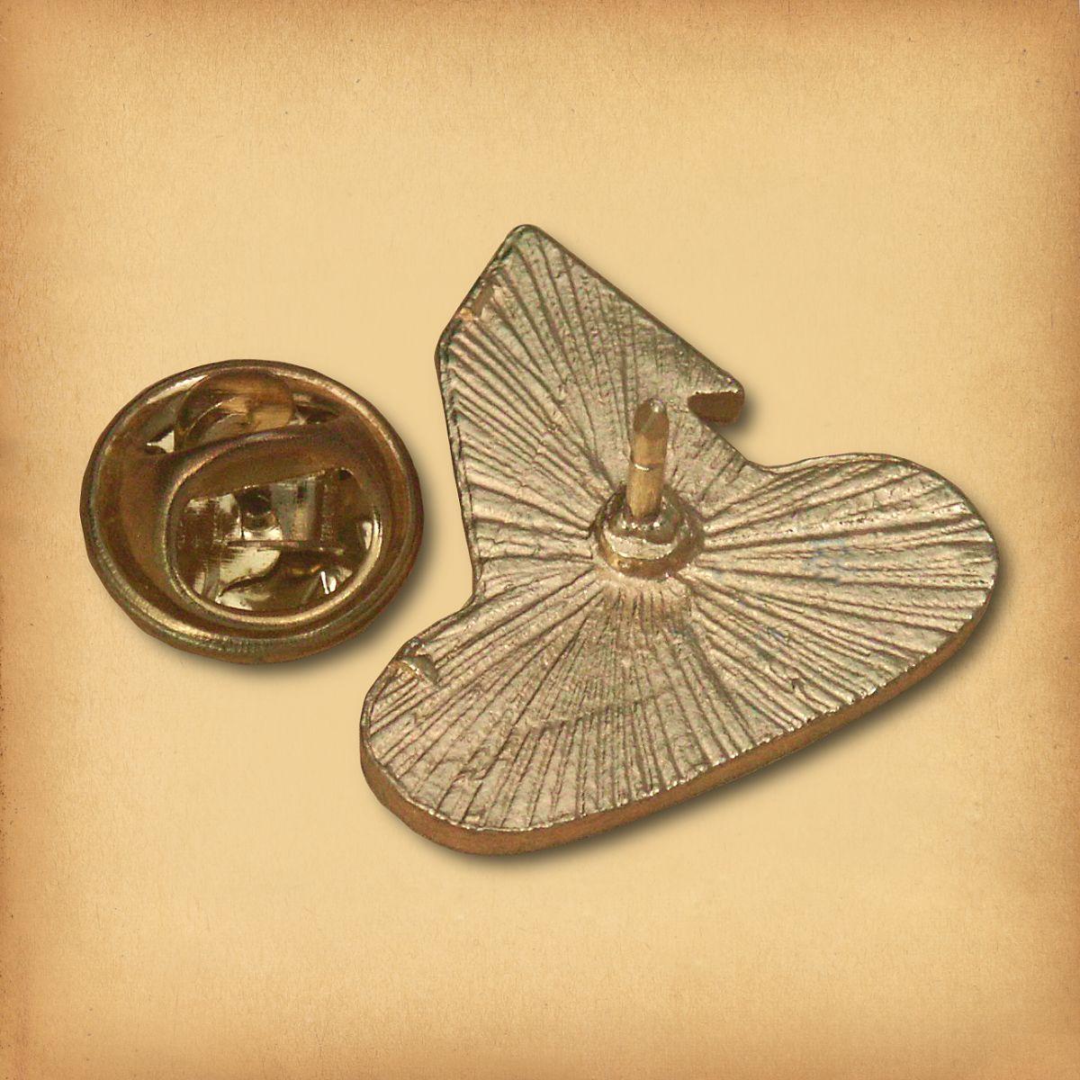 "She's Crafty" Witch Hat Enamel Pin - PIN-154 picture