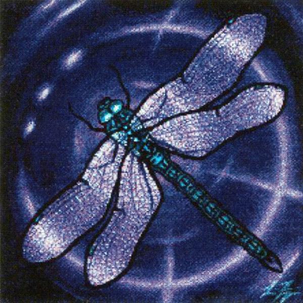 Dragonfly Cross Stitch Pattern - SIW-004 picture