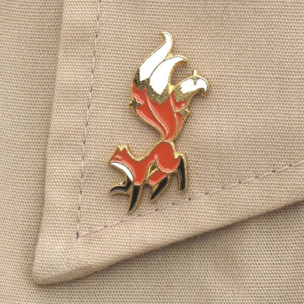 Kitsune Enamel Pin - PIN-030 picture