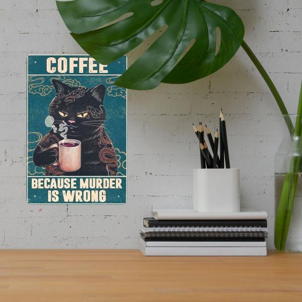 Coffee Tin Sign - TIN-A040 picture
