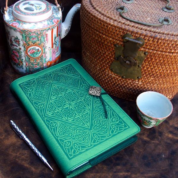 Celtic Diamond Leather Journal - LXJ-C05 picture