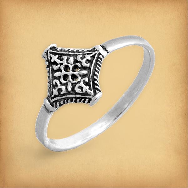 Silver Pirate's Treasure Ring - RSS-3598