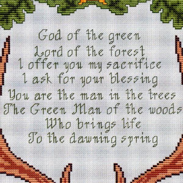 Horned God Cross Stitch Pattern - SIA-335 picture