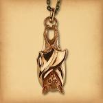 Bronze Bat Pendant - PBZ-G100