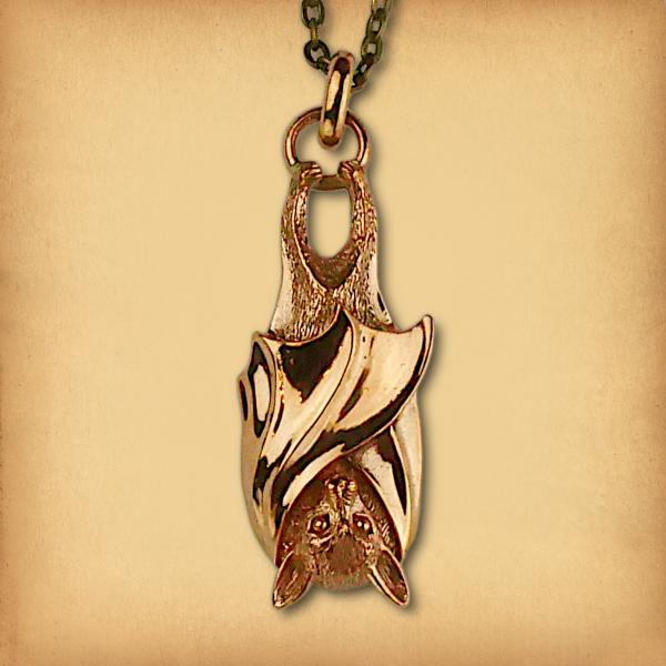 Bronze Bat Pendant - PBZ-G100
