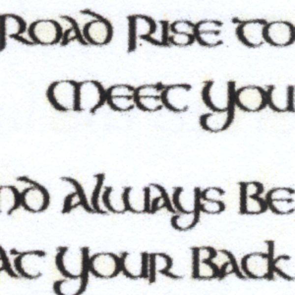 "May the Road Rise" Cross Stitch Pattern - SHB-095 picture