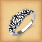 Silver Fairy Dragon Ring - *Clearance* - RSS-605