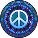 Signs of Peace Window Sticker - WST-S50