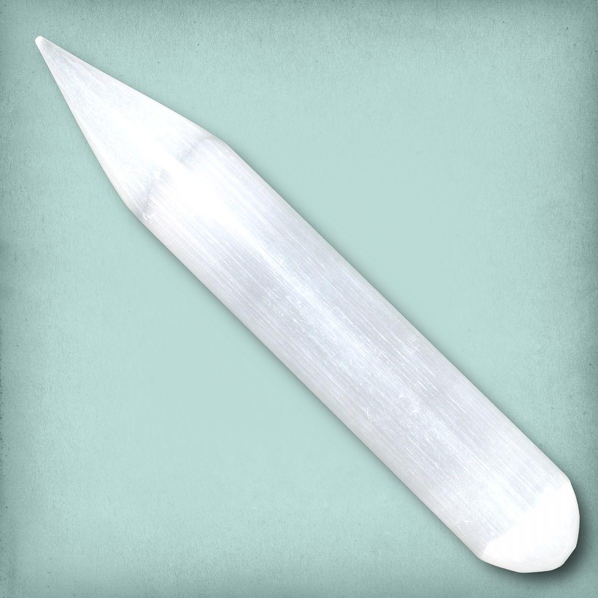 Large Selenite Wand - WAND-SELWL picture