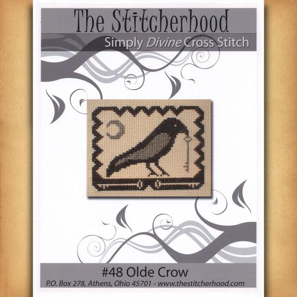 Olde Crow Cross Stitch Pattern - SIS-048 picture