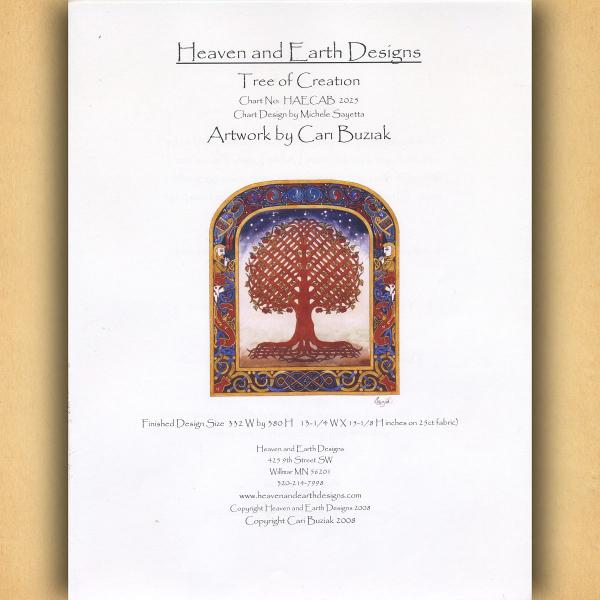 Tree of Creation Cross Stitch Pattern - SHB-025 picture