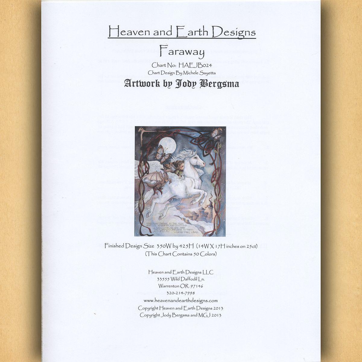 Faraway Cross Stitch Pattern - SHB-024 picture