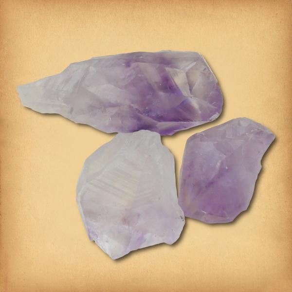 Natural Amethyst Gemstone Points - CRY-APNT picture