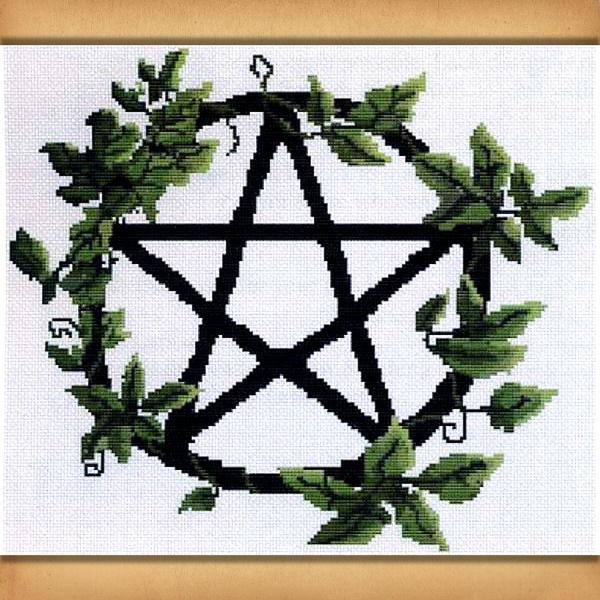 Pentacle Vines Cross Stitch Pattern - SIW-069 picture