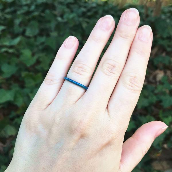 Narrow Blue Ring - RST-A102 picture