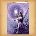 Draco Faerie Dragon Greeting Card - CRD-AN02