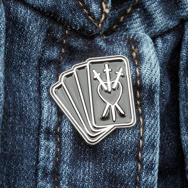 Tarot Cards Enamel Pin - PIN-160 picture