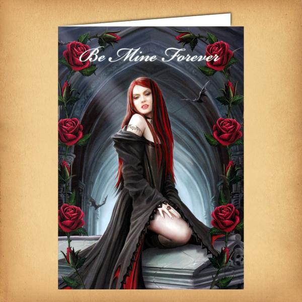 "Await the Night" Valentine's Card - CRD-AN42