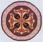 Thor's Shield Cross Stitch Pattern - SIA-920