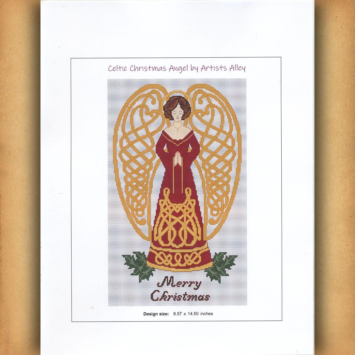 Celtic Christmas Angel Cross Stitch Pattern - SIA-779 picture