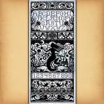 The Mermaid&rsquo;s Realm Cross Stitch Sampler - SIJ-330