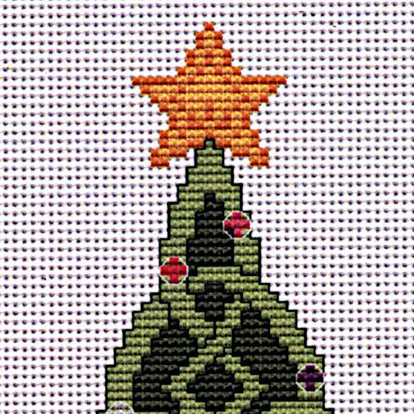 Celtic Christmas Tree Cross Stitch Pattern - SIA-727 picture