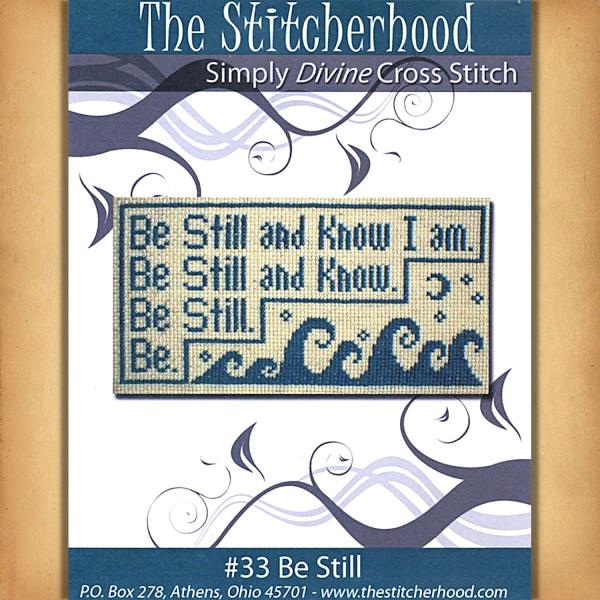 "Be Still" Cross Stitch Pattern - *Clearance* - SIS-033 picture