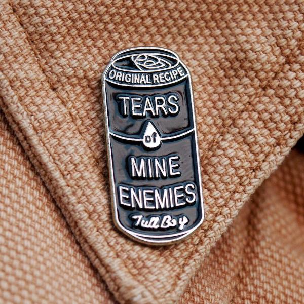 "Tears of Mine Enemies" Enamel Pin - PIN-006 picture